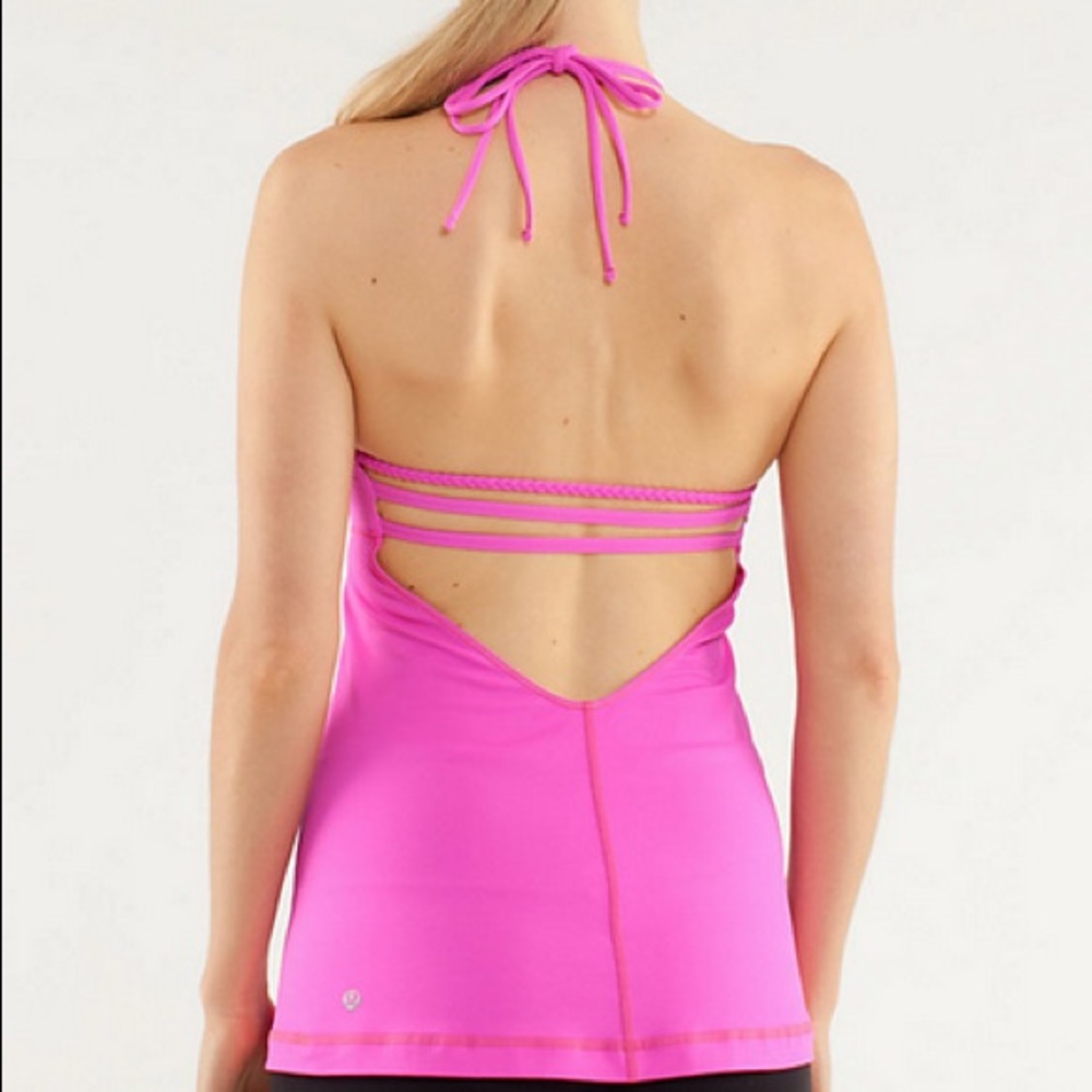 LuluLemon Wandering Yogi Halter Top - Picture 3 of 8